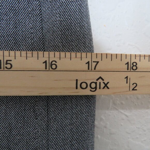 Express*Women's Fully Lined Half Back Zip 7" Accordion Slit Pencil Skirt~ Size 6 - Picture 6 of 7